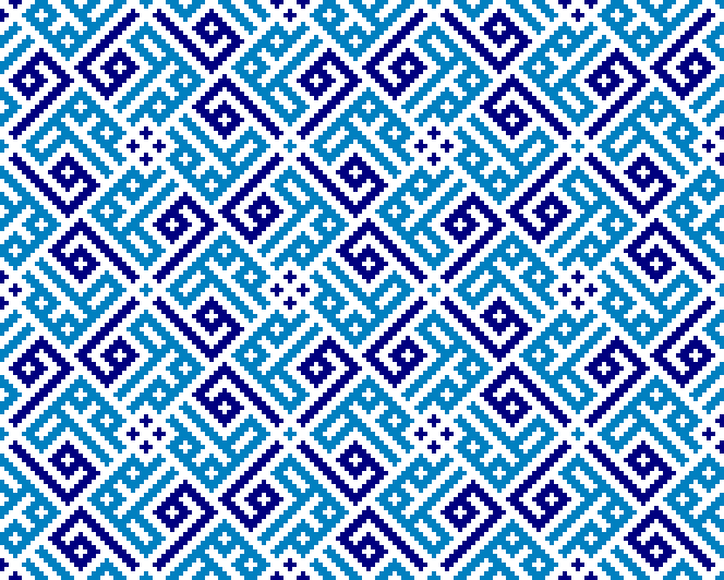 Wall pattern from the Imam Reza Shrine