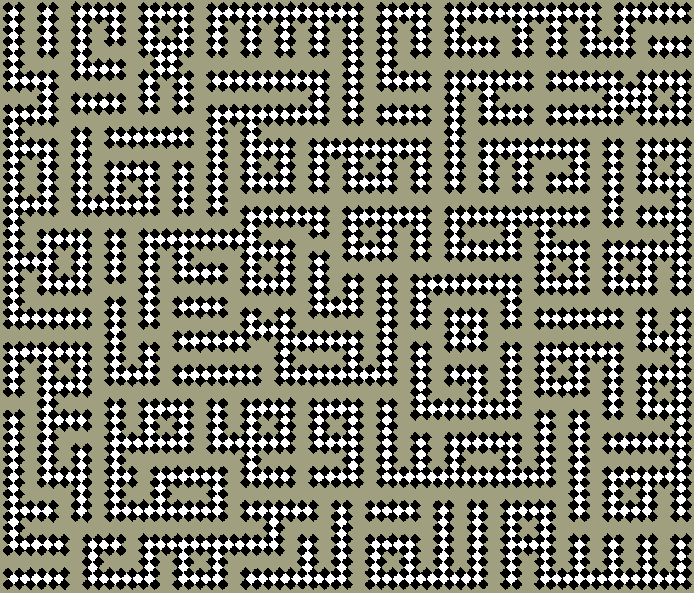 Wall pattern from the Nimavard Madrasa