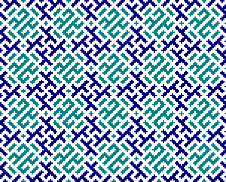 Wall pattern from the Dar al-Tilavah Complex Gok Gunbad