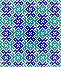 Wall pattern from the Abdullah Ansari Shrine Complex