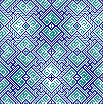 Ahmad Yasawi Mausoleum wall pattern